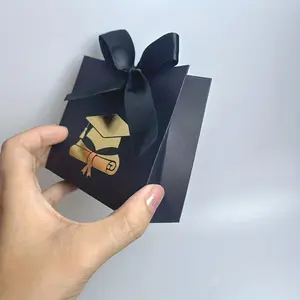 10PCS Graduation Theme Gift Bags, Elegant Gold Certificate Pattern Handheld Favor Bags in Red White Black Green, Choose Single Bag or 4PC Candy Box Combo, Great for Graduation Return Gifts, Holiday Gift Bags, Christmas and Halloween Party Favors