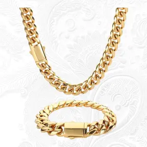 valdiviajewery #2191 Monaco 14k plated stainless steel High Quality