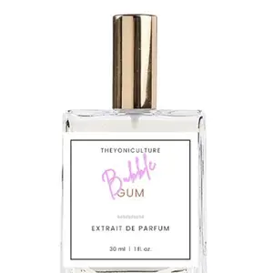Bubble Gum Extrait De Parfum 1oz 30ML Top Notes:  Orange, Pineapple, Banana  Middle Notes:  Peach, Cherry  Base Notes:  Vanilla