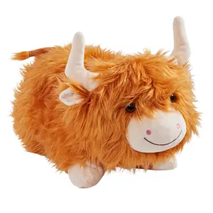 Highland Cow Plush Pillow Pet