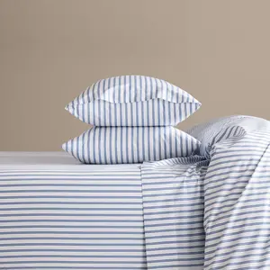 Brooklinen Stripes Classic Percale Sheet Set