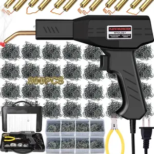 Plastic Welder, 800PCS Staples, Plastic Welding Kit, Must Have for DIYers, Instant On/Off, Plastic Welder Kit, Bumper Repair Kit Plastic Repair Kit, Portable Toolbox