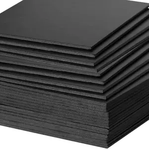 20 Pack 11x14in Black Foam Core Boards, 3/16in(5MM) Thick Black Polystyrene Foam Sheets for Crafts Projects Art Display(280x355mm)