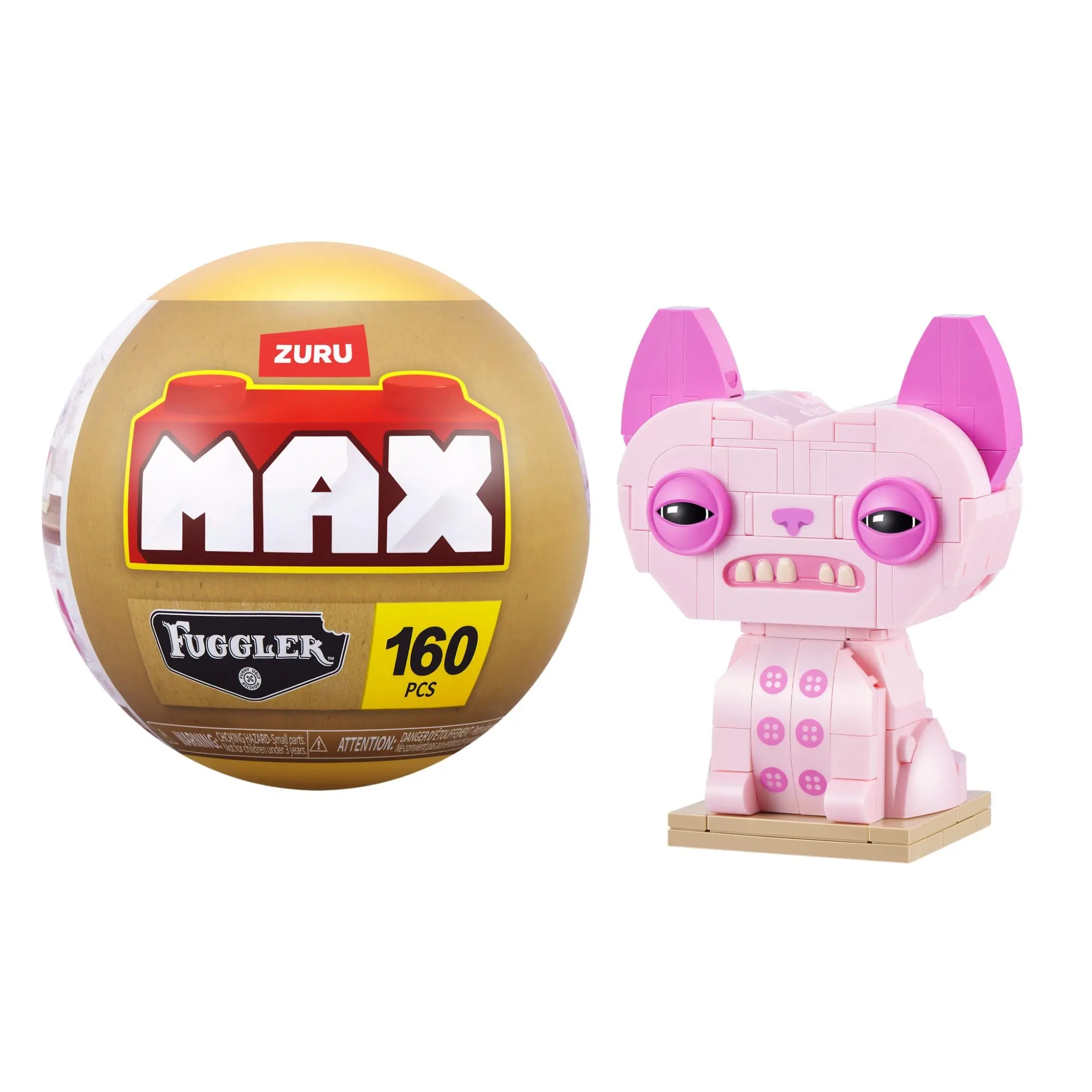 Zuru Max Premium Fuggler Alley Cats - Wrinkle McStinkles Capsule in Gravity Building Set