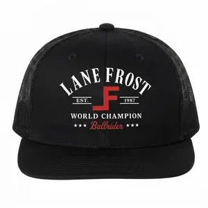 Lane Frost Trucker Hat, Bullrider Snapback Hat, Retro Mesh Cap, Vintage Rodeo Hat, Western Hero Memorial Cap, Champion Rodeo Fan Hat