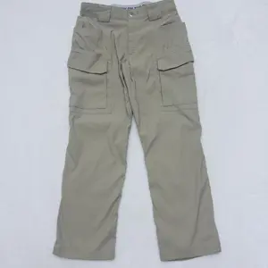 Duluth Trading Pant 32x30 Smoky Tan Flex Dry On The Fly Bellowed Pocket Gorpcore