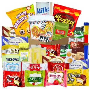Korean Snack Box 38 Count - Variety of Individually Wrapped Korean Snacks with Chips, Sweets and Tteokbokki for Kids,  College Students and Adults. Gift Box for K-Food Lovers - Journey of Korea