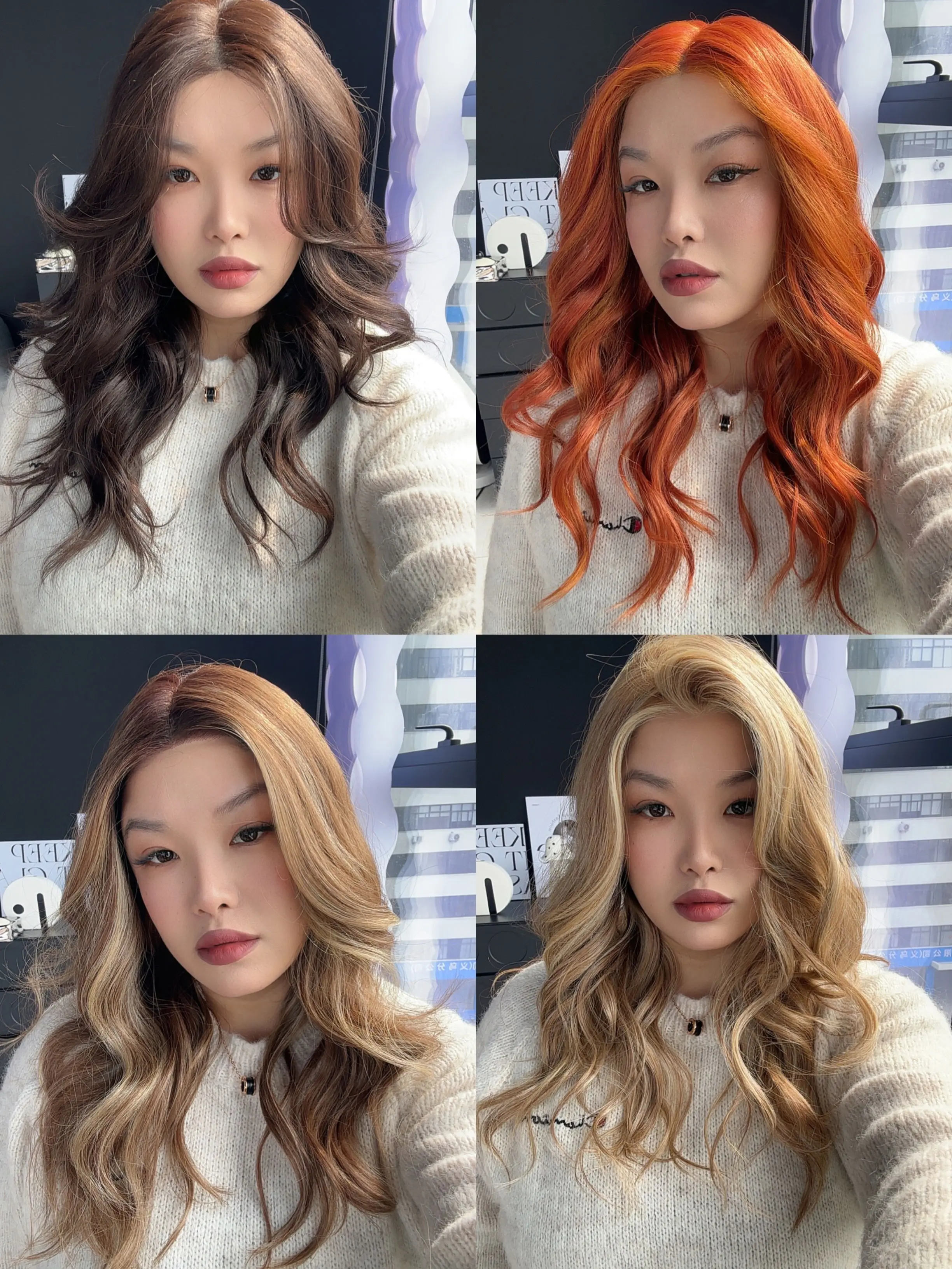 JBEXTENSION CLAIRE Monofilament Partial Monofilament Wig 22 Inches Partial Mono Lace Glueless Women Fashion Wig CLAIRE Monofilament【BENDY EAR TABS】