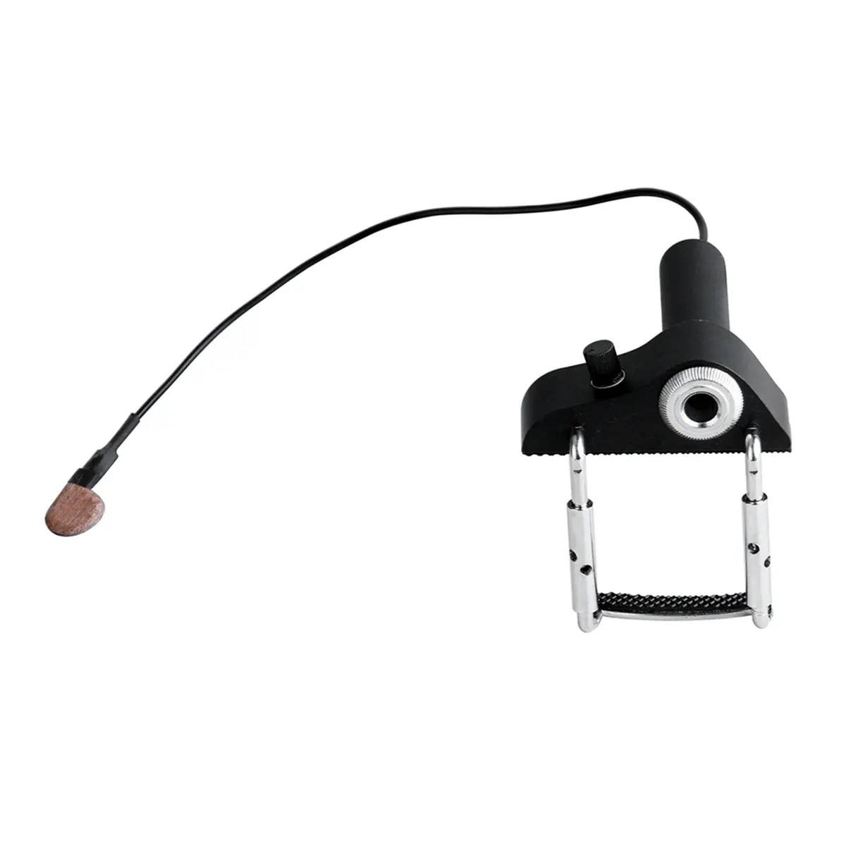 CV-17 Plastic Instrument Pickup - Violin & Electronic Organ Accessory, Low Profile, Corner Block, No Batteries Required, Amplifier-Compatible, Easy Mounting, Adjustable Placement, Low-Profile Acoustic Sound Amplifier, All-Season Performance Use