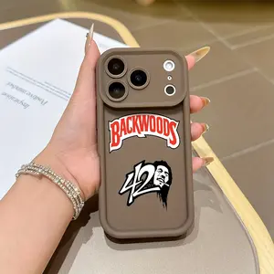 Luxury Backwoods Case for iPhone 17 16 15 14 13 12 11 PRO MAX PLUS mini and 17 AIR 16E XR XS MAX Series - Soft TPU Anti-Shock Back Cover