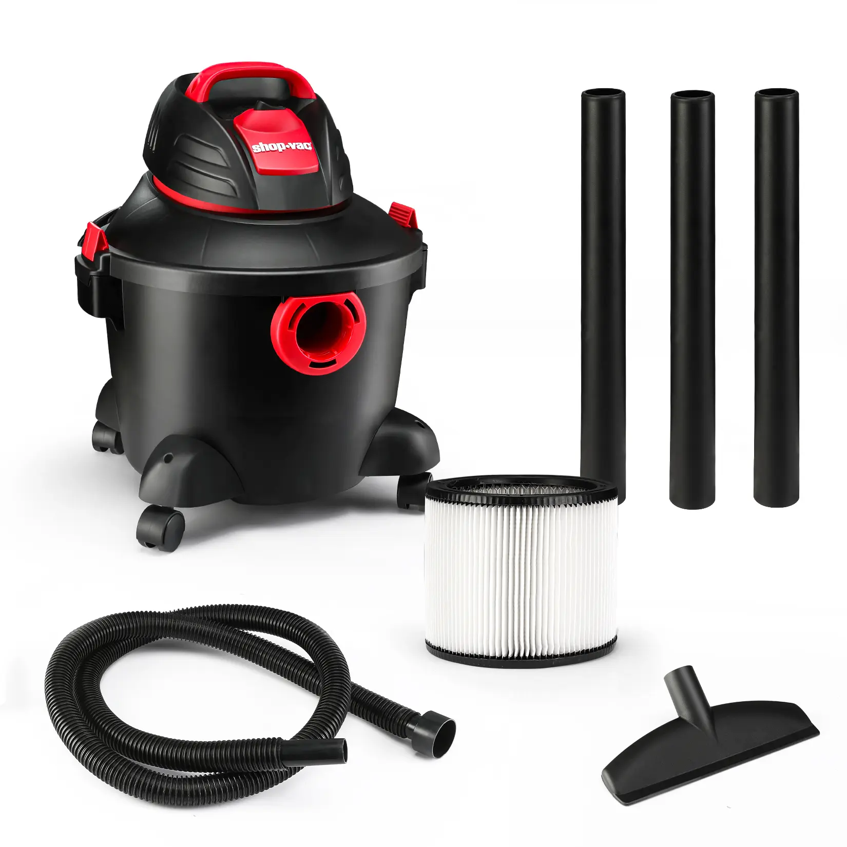 #summersale Shop-Vac 6 Gallon 3.0 Peak HP Wet Dry Vacuum, Heavy-Duty Shop Vacuum with Attachments