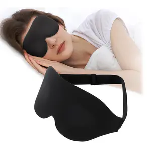 2 Pack - Health 3D Sleep Eye Mask for Men & Women Lash Extension Friendly Travel Blackout Blindfold with Adjustable Strap & Premium Earplugs Gift Set