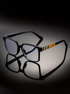 Unisex Simple Style Square Frame, Trendy Casual Eyeglasses for Everyday Use, Fashion Accessories for Outdoor Activities, Stylish Square Frames