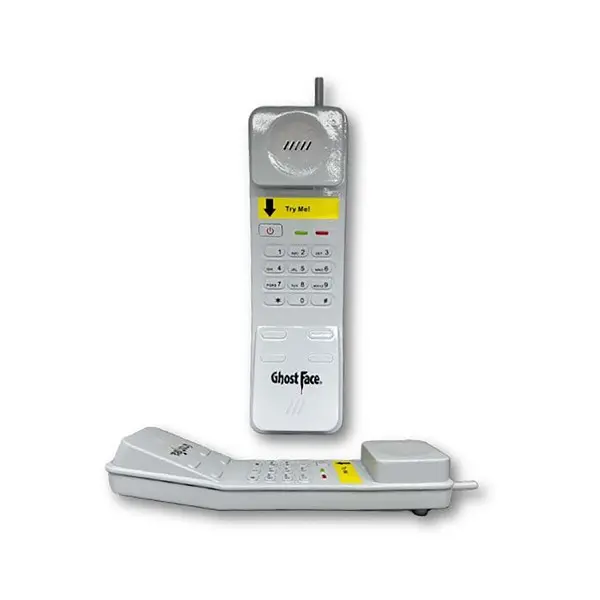 Ghost Face Phone with Sound Accessory Prop