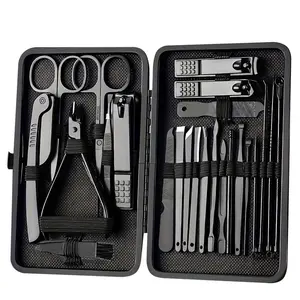 【Free.ship】SETIPS Premium 8/15/24-Piece Nail Clipper & Grooming Kit – Professional Manicure & Pedicure Set with Travel Storage Case – All-in-One Nail Care Tools for Men, Husband, Boyfriend, Parents – Ideal Gift