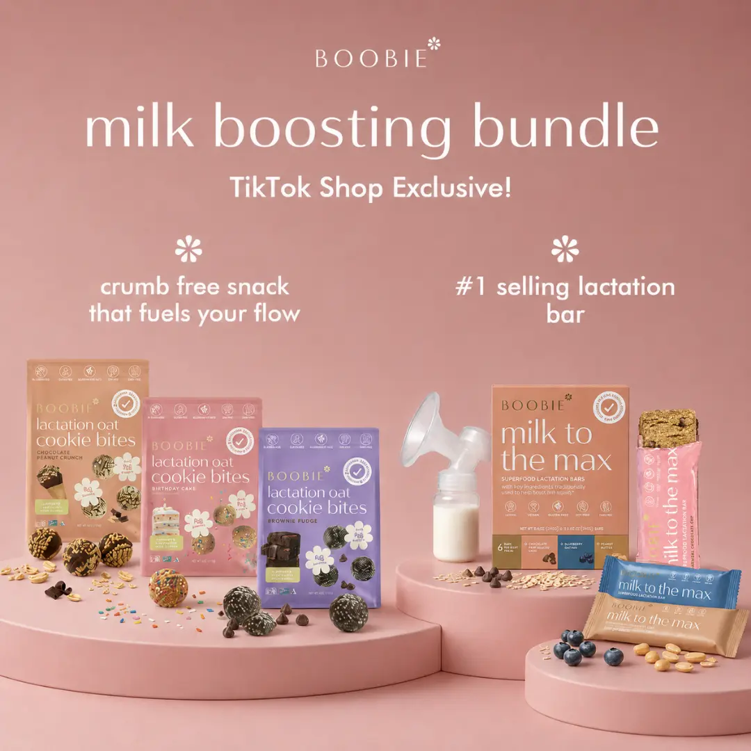Milk Boosting Bundle - TikTok Shop Exclusive - Daily Lactation and Breast Feeding Support for New Moms