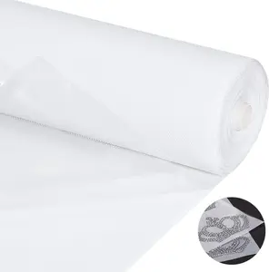 32.8 Ft x 12.6 Inch Hot Fix Tape, Rhinestones Transfer Film Paper Roll for Transfer Pattern Rhinestones Clothes Fabric Decoration, 0.3 mm Thick