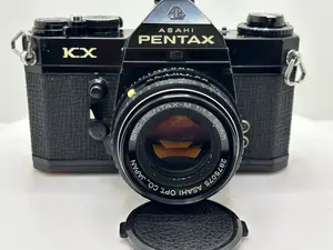 PENTAX KX 35mm Film Camera + Pentax  50mm f/1.7 Lens - New Light Seals  [TESTED]