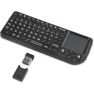 Mini Keyboard with Touchpad, Keyboard Backlit,Handheld  Keyboard for  TV,Android TV Box,Fire TV Stick,HTPC,Projector,PC,Smartphone,Office,