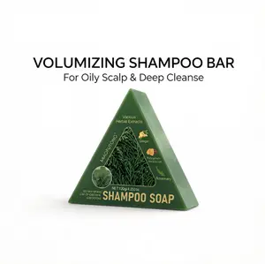 Seven Green Soap Shampoo Stick - Natural Hair Strengthening Formula with Usman Grass & Rosemary for Men & Women - Eco-Friendly Solid Shampoo for All Hair Types