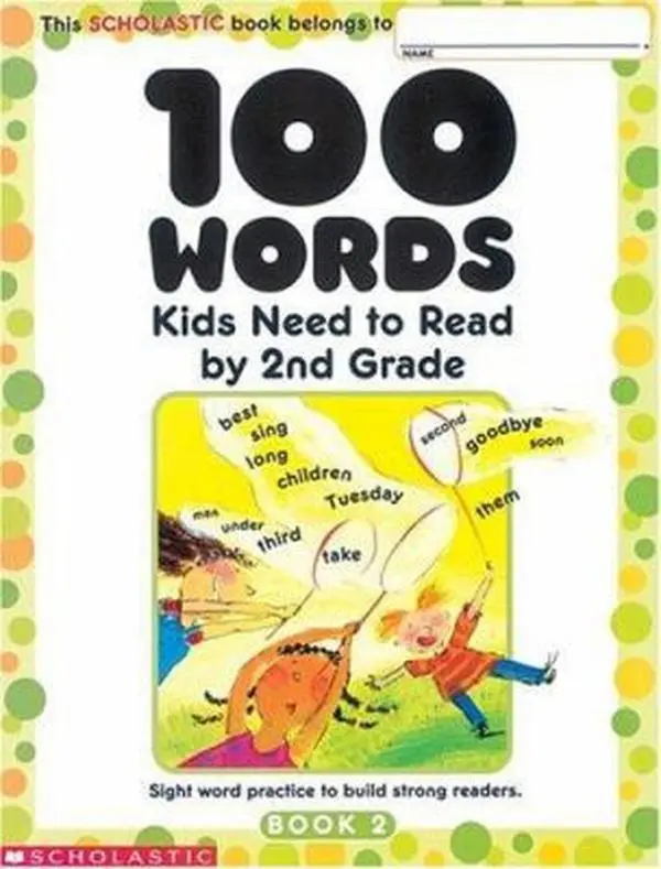 Used Early Reading Learning Activity Book - 100 Words Kids Need to Read by 2nd Grade, Sight Word Practice for Strong Readers, Scholastic Inc (Paperback, English) with Games, Stories, Puzzles