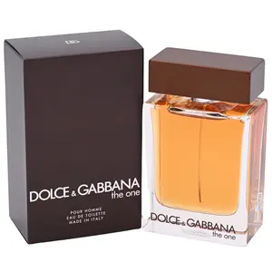 D & G THE ONE Dolce & Gabbana for Men 3.3 / 3.4 oz edt NEW IN BOX, Aromatic Woody Fragrance, Citrus Spicy Fragrance