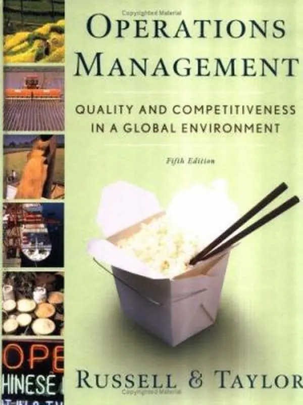 USED Book - Operations Management: Quality and Competitiveness in a Global Environment by Roberta S. Russell (Hardcover) - english