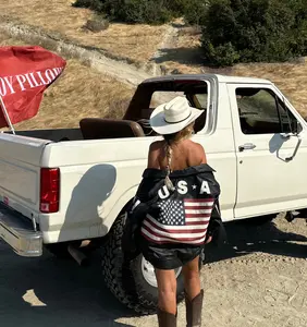 USA Black Leather Jacket