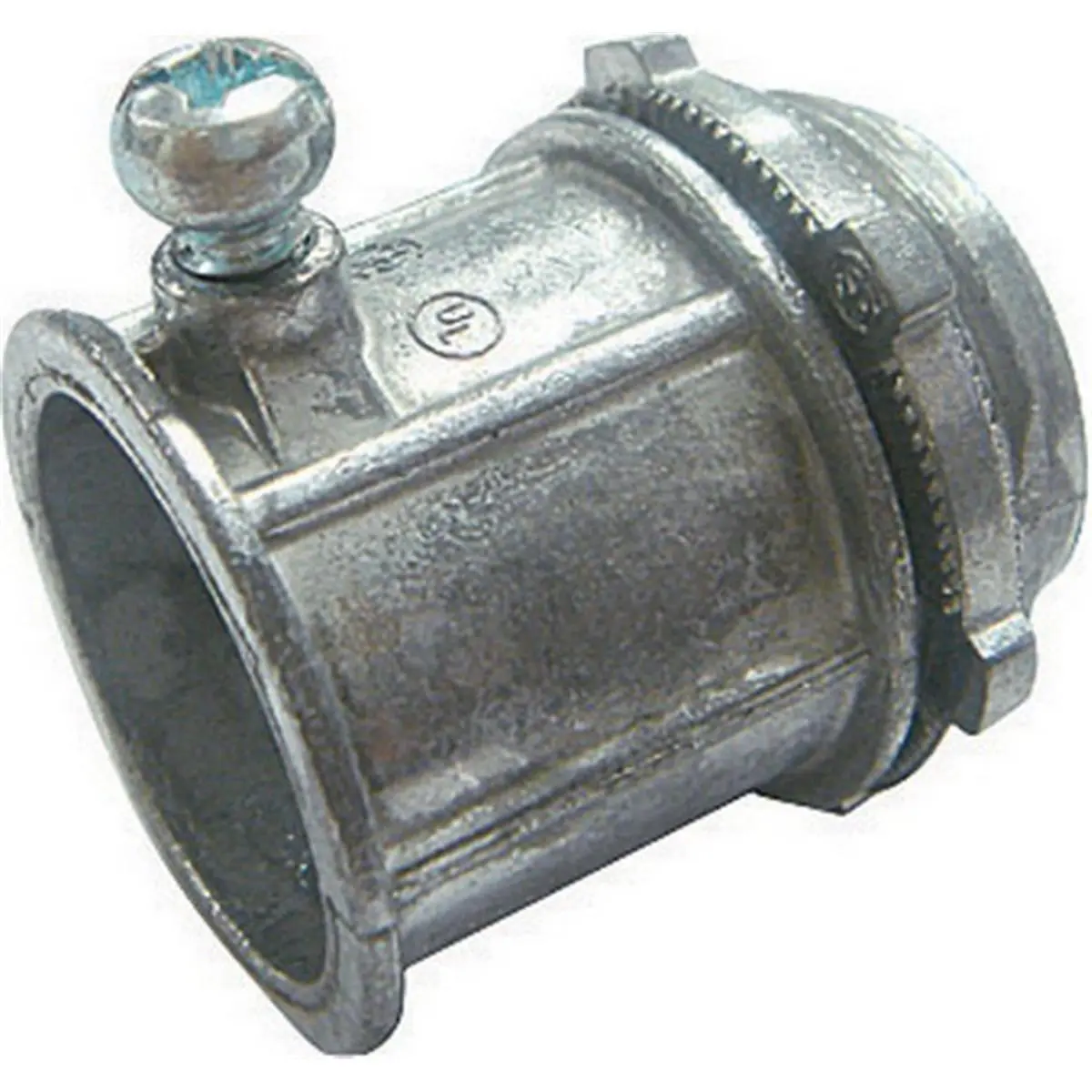 212 MAIN Sigma TC-502 0.75 in. EMT Set Screw Connector - Zinc Metal, EMT Compatible, Terminates Conduit, UL Listed, 25 per Box
