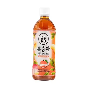 MCNULTY Korean Peach Iced Tea 500ml Zero Sugar Zero Calorie