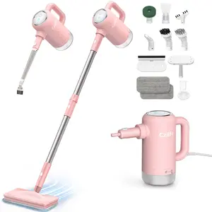 Czlife Z7 Steam Mop for Floor Cleaning, 13-in-1 Handheld Steam Cleaner for Home Tile Grout, Hardwood Laminate, Furniture, Couch, Clothes, Carpet, Stone, Multi-Purpose Floor Steamer Machine, Corded