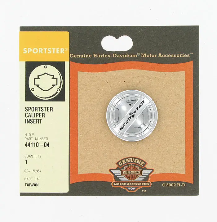 New OEM Genuine Harley-Davidson 2-Pack Insert Cover Sportster, 44110-04