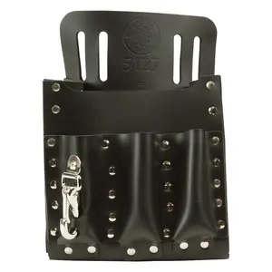 Klein Tools 5127T Tool Pouch, 6 Pocket, Tunnel Loop