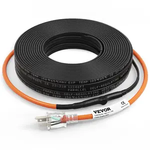 VEVOR Self - Regulating Pipe Heating Cable, 30 - feet 5W/ft Heat Tape for Pipes Freeze Protection, Protects PVC Hose, Metal and Plastic Pipe from Freezing, 120VVEVOR Super Brand Day