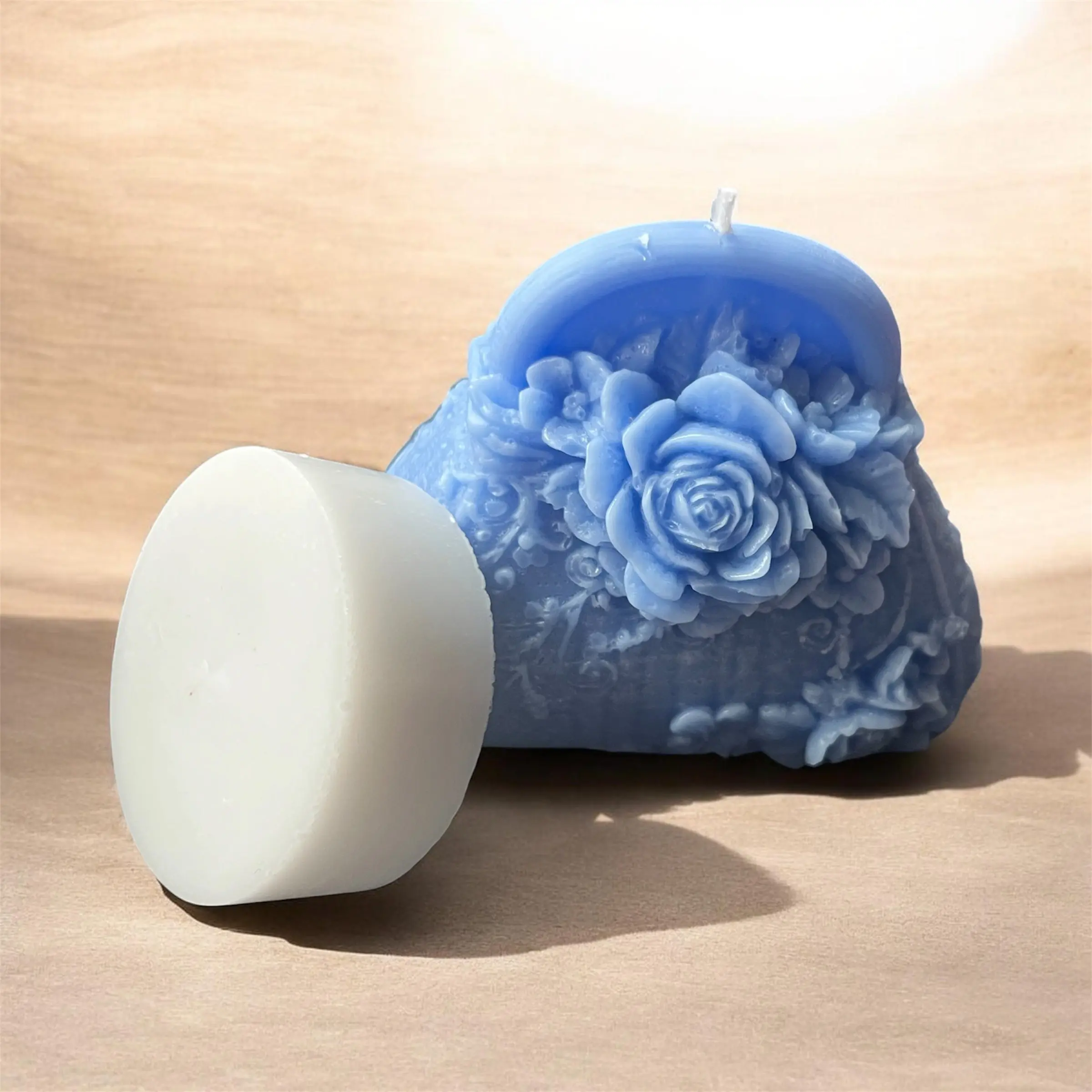 Shea Luxe Hand Care Bar & Candle Gift Set – Calming Self-Care Bundle for Her