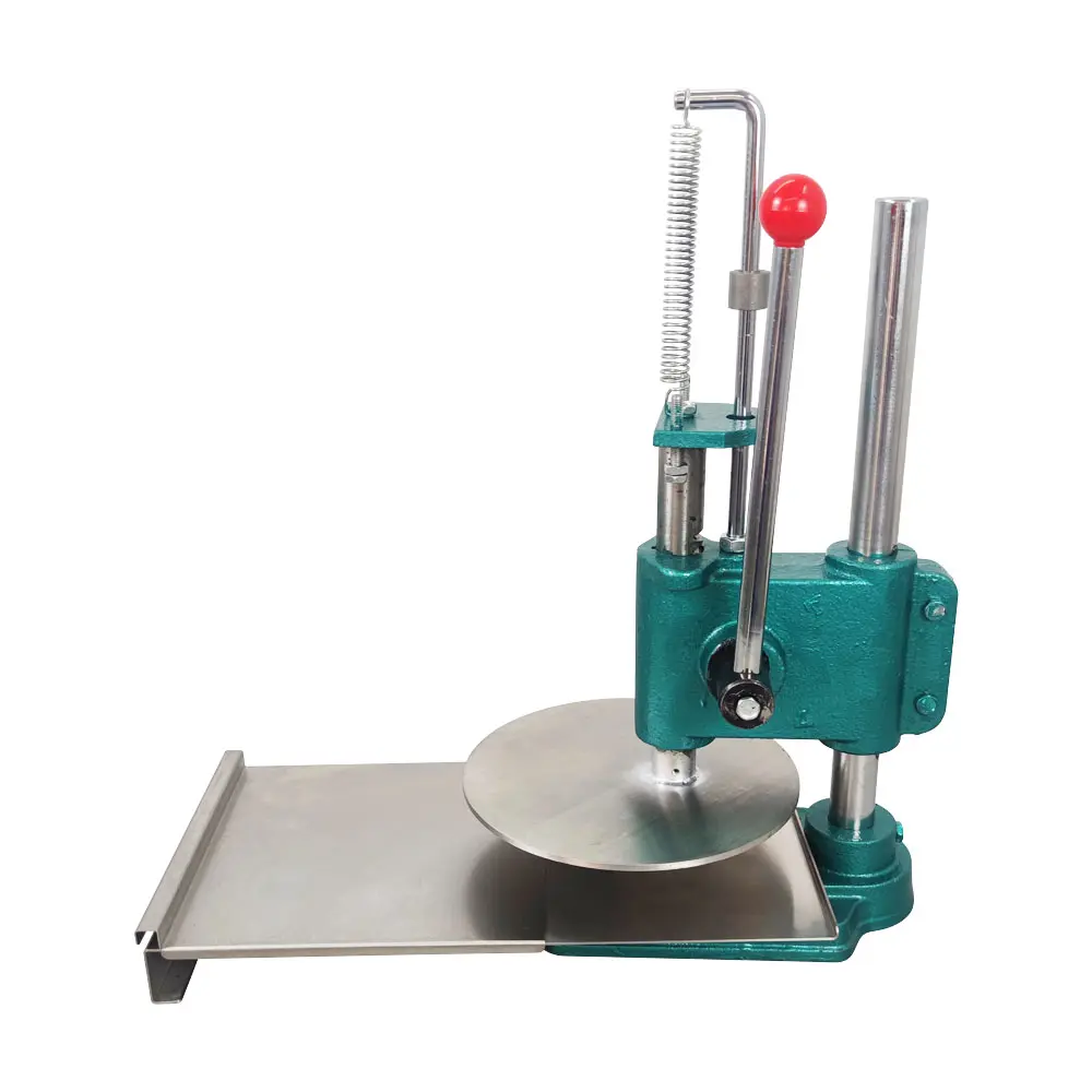 YOKOMA 9.5inch Household Pizza Dough Pastry Manual Press Machine Roller Sheeter