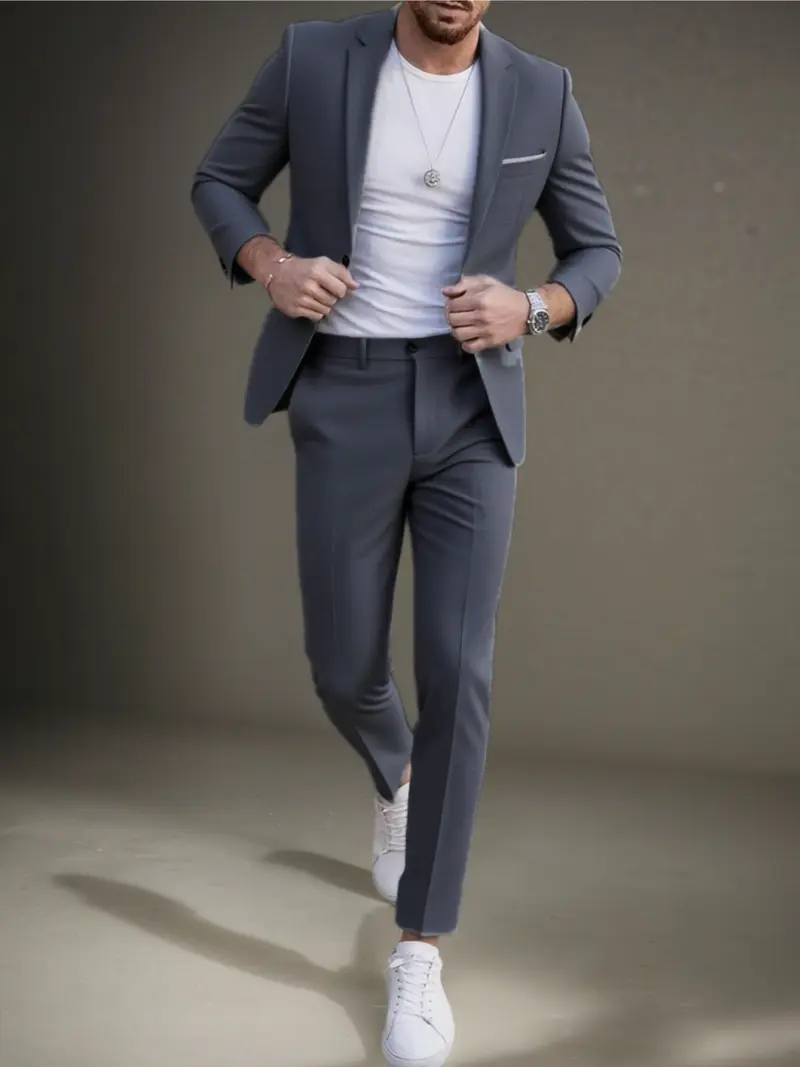 sachin and babi light blue dress Cream Wedding Suits for Men