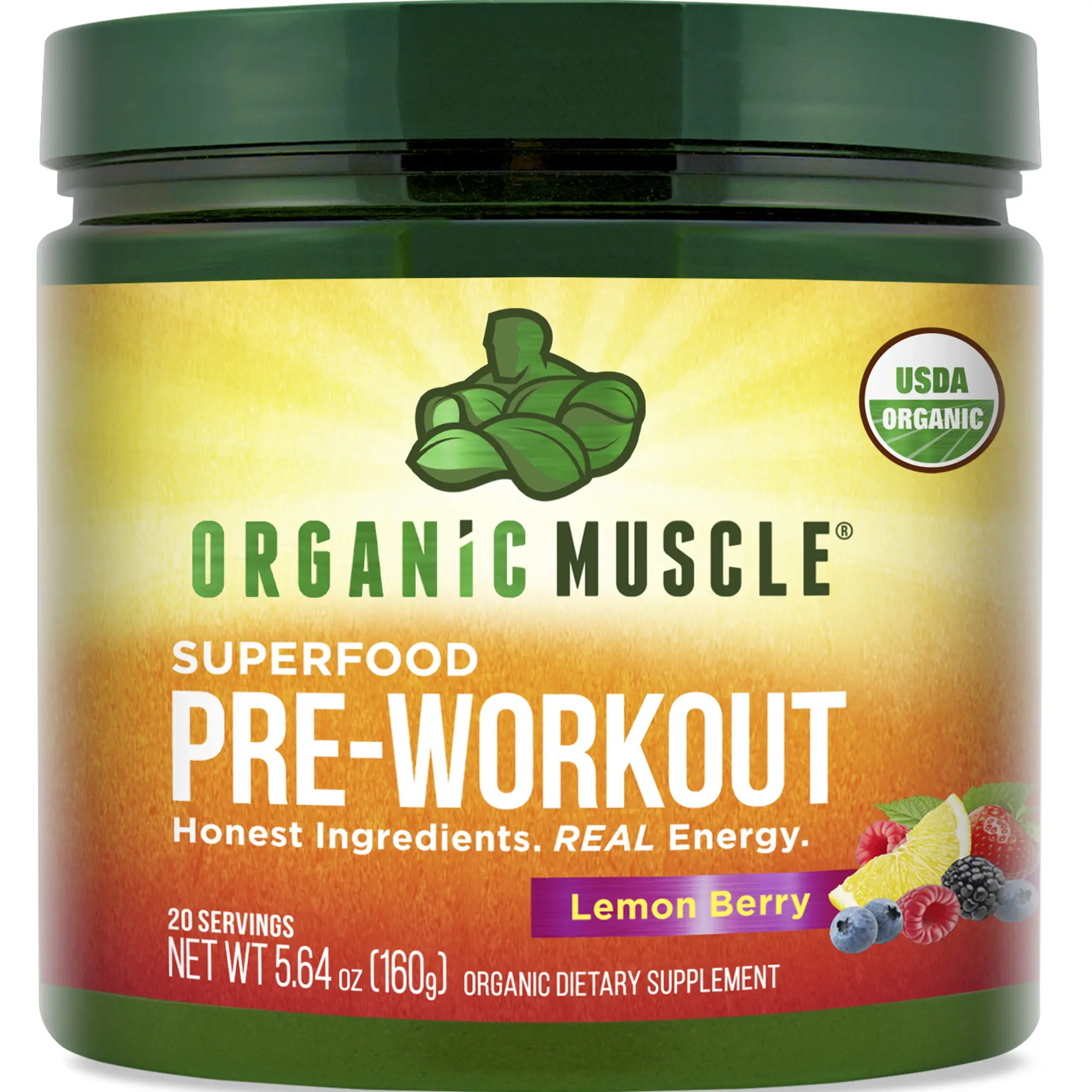 Organic Pre-Workout for Clean Energy, Endurance & Stamina
