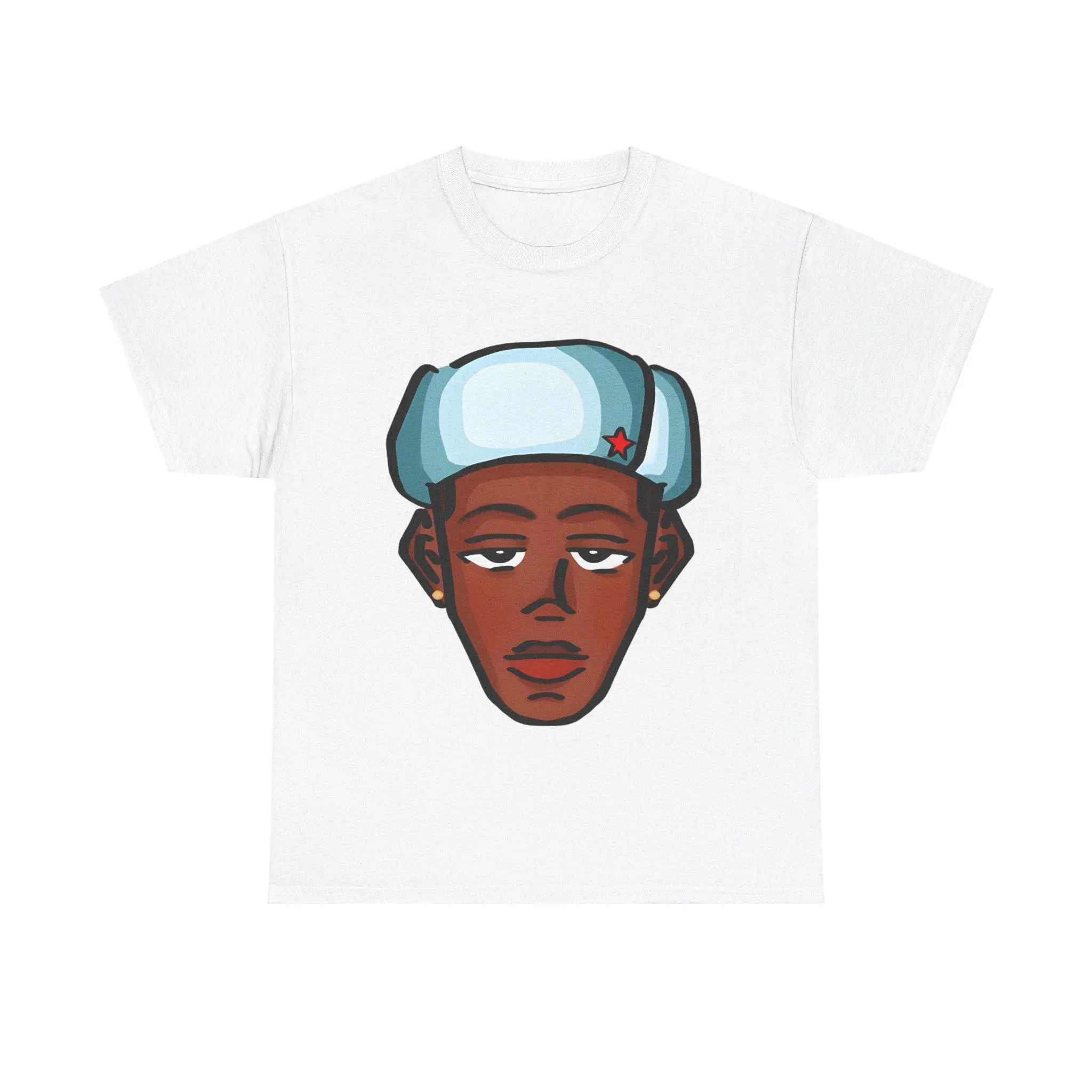 Tyler Vintage Animated Graphic Tee Casual Cotton Menswear Top Classic Smooth Underwear Man Tshirt Streetwear Crewneck Shortsleeve T-Shirt men gifts