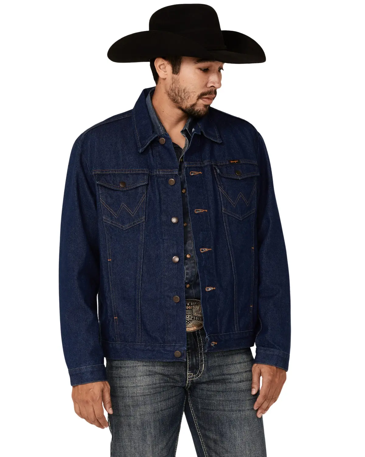 Wrangler Men's Men'S Unlined Denim Western Jacket Tall - 1074145Pw-Tll