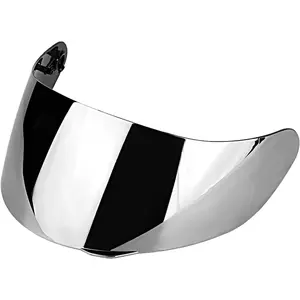 Motorcycle Full Face Helmet Visor, PC Material Helmet Visor, Helmet Lens Visor Compatible with AGV K1 K3 SV K5 K5-S (Silver Plated)