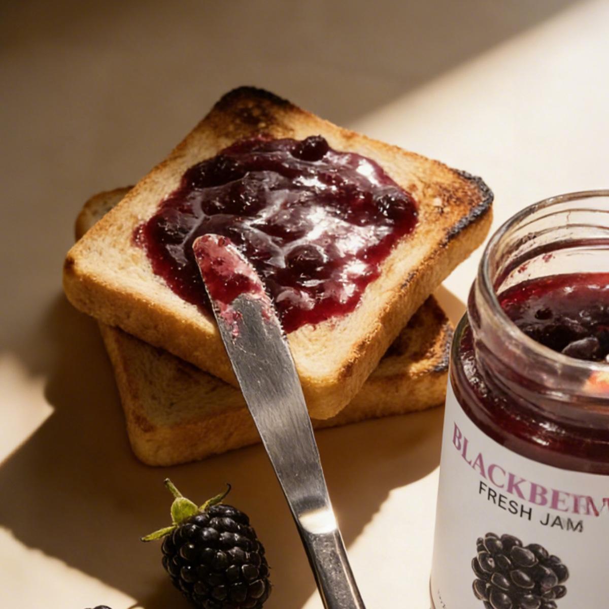 Sugar-Free Fresh Black Berry Jam