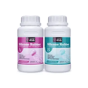 Silicone Mold Making Kit 10A,Liquid Silicone Food Grade for Mold Making, Extra Soft & Elastic Silicone Rubber, Ideal for Casting Resin Molds,3D Silicone Molds (Jade Green ) - LET'S RESIN