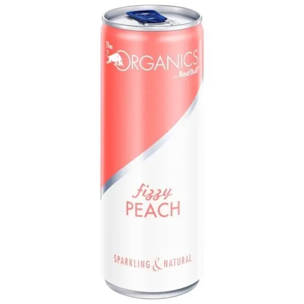Red Bull Organics Fizzy Peach