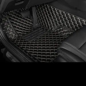 Bmw 3 Series E90/E91/E92/E93(2005-2012) Full Set Of Car Mats-Left-Hand Drive Version Full Set-Driver/Passenger/Rear Row/Non-Slip, Full Coverage, All-Weather-Suitable For BMW 320i/330i/328i/335d/328d-Luxury Cars. Automotive Floor Mats