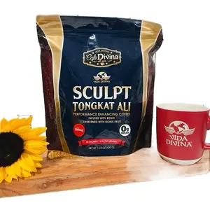 Vida Divina Tongkat Ali Performance Enhancing Coffee with Organic Reishi Spores for Improved Energy and Vitality - Traditional Beverage