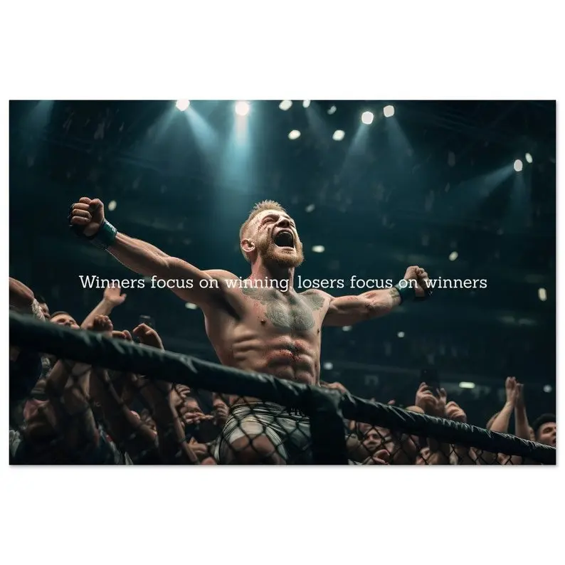 Connor Mcgregor poster of success poster poster