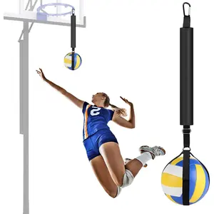 Volleyball Training Belt without Ball, Adjustable Bouncing Dunking Practice Belt, Hanging Volleyball Training Rope for Indoor Outdoor Use, Volleyball Equipment