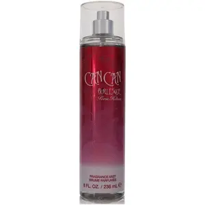 Paris Hilton Can Can Burlesque Women's Fragrance Mist, 8 fl oz Raspberry Top Notes Mist Bottle, New, Bottle Women's Fragrance, Raspberry Women's Fragrance
