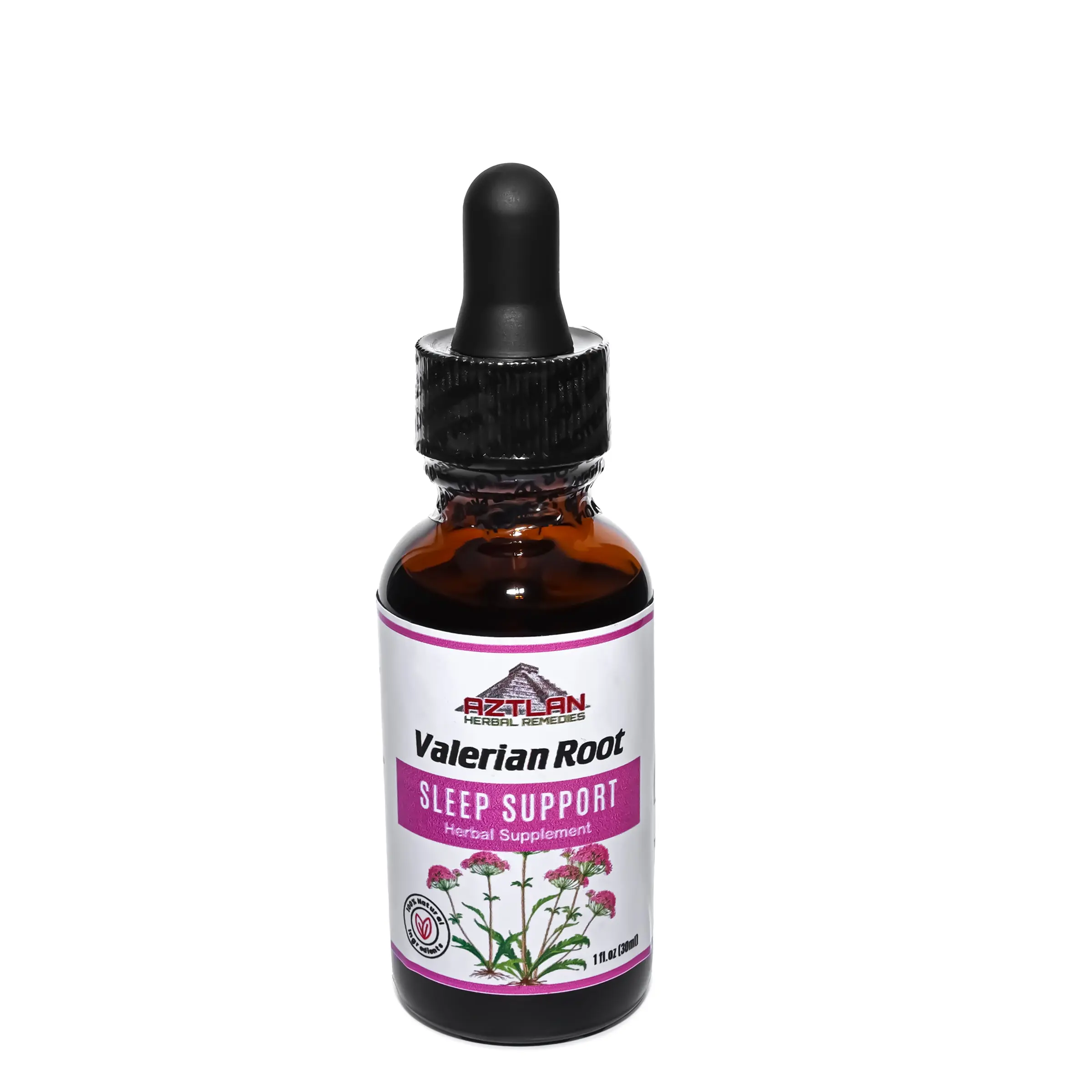 Aztlan Herbal Remedies Valerian Root Herbal Tincture | Relaxation & Evening Wellness | 1 fl oz Liquid Natural